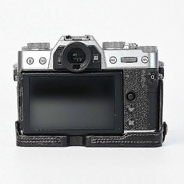For Fuji XT10/XT20/XT30/XT30 II Kameraveske i Lær, Bunn Halv-Kropp Kamera Beskyttelsesdeksel