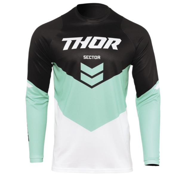 2023 sommar nya THOR downhill kläder cykelkläder andas långärmad T-shirt style 2 L