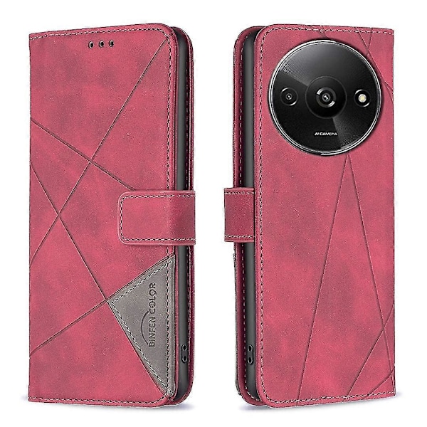 Rhombus PU Etui til Xiaomi Redmi A3