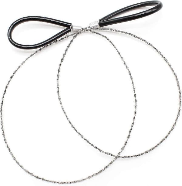 72 cm Lang Mini Rustfri Stål Trådsav Commando Trådsav Rustfri Stål Håndlomme Trådsav - ya01