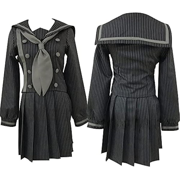 Danganronpa V3 Saihara Shuichi Detektiv Cosplay kostumer Jk Uniform Halloween kostumer til kvinder Anime nederdel L kostumesæt XXL