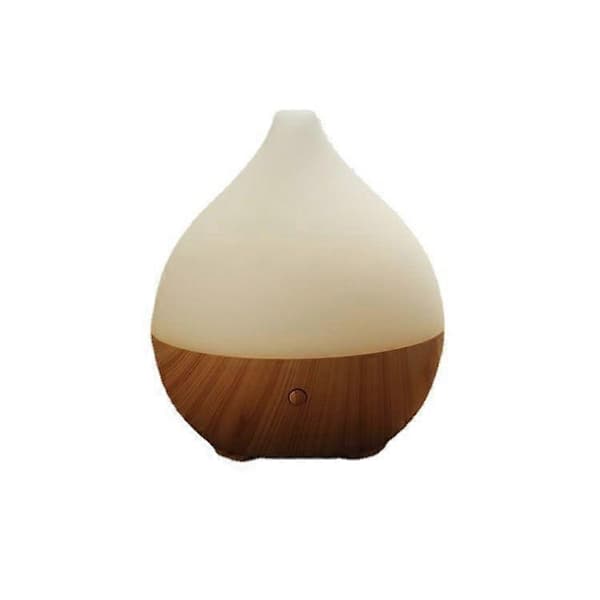Æterisk oliediffuser 500-1000ml, ultralyd luftfugter, elektrisk parfumediffuser, træstil med belysning, aromaterapi