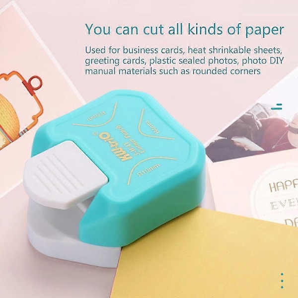 R4 R7 R10 3-i-1 Hörnrundare Papperspunsar Kantrundare Hörnskärare Kort Scrapbooking DIY Handgjorda Hantverk
