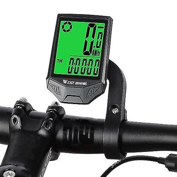 Cykelcomputere West Biking Cykelcomputer Trådløs Speedometer Odometer