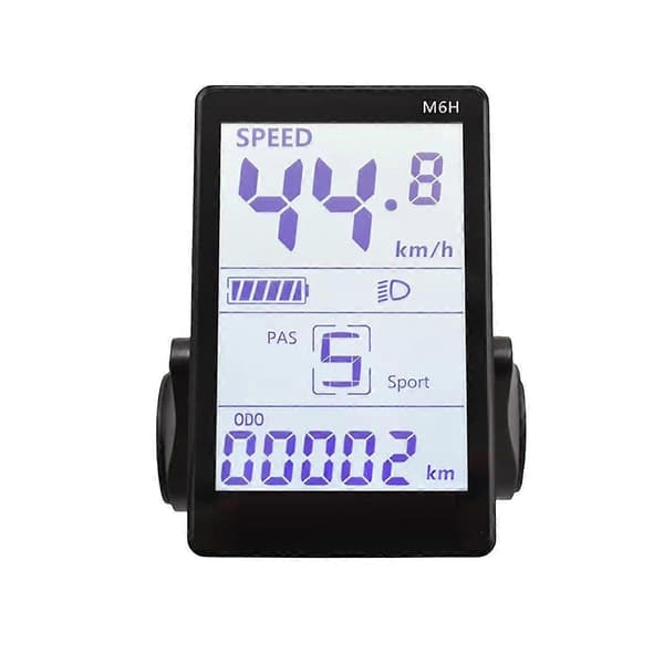 M6H Elektrisk Cykel LCD Display Måler Dashboard 24V-60V Universal E Scooter LCD Panel Skærm til Elec