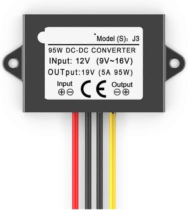 DCDC Boost Converter 12V til 19V StepUp Strømforsyning, 4A Stabil Udgang, 9V-16V Bredt Indgangsområde