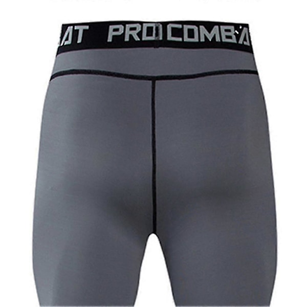 Sportleggings för män, tajta, långa underkläder, snabbtorkande kompressionstights