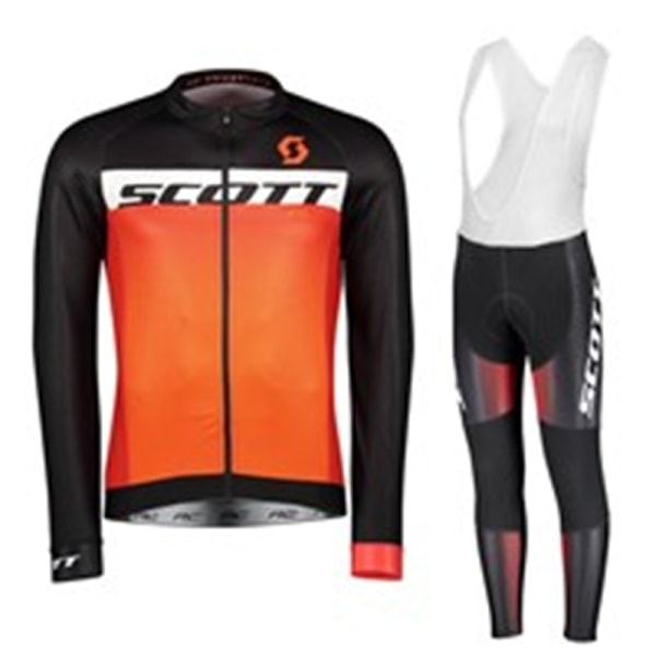 SCOTT 2023 mountainbike cykel herr långärmad kostym cykelkläder andas MTB cykelkläder jersey ciclismo cycling set 2 XXL