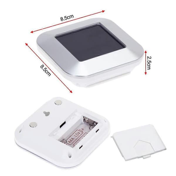 Digital kökstimer med pekskärm, magnetisk stoppur med LCD-display