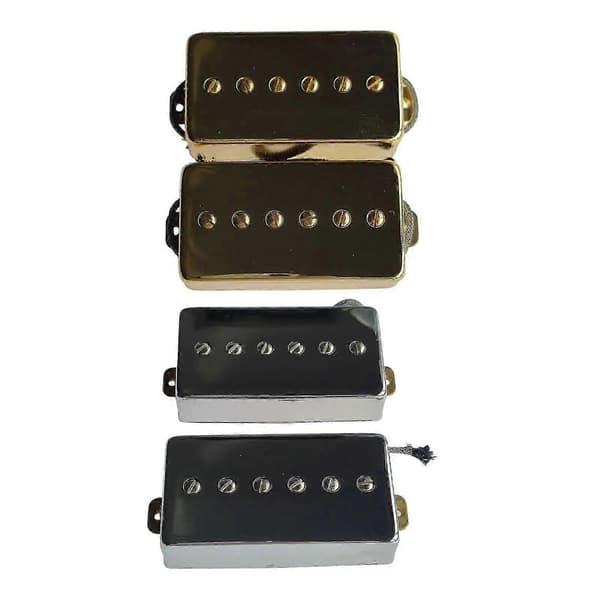 Praktisk Single Circle Gitar Pickup Direkte Erstatning for Bro- og Halspickup Solid Single Coil Pickups Tilbehør Reservedeler