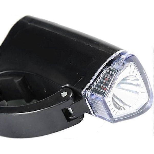 1 stk. Sykkellys LED Lommelykt Lys Lampe Sykkeltilbehør Campingutstyr (Svart)