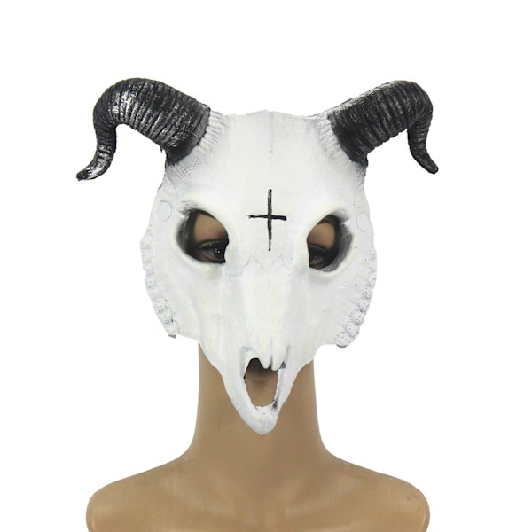 Halloween lampaiden naamio karnevaalijuhlat PU eläinten naamio cos rekvisiitta style 3