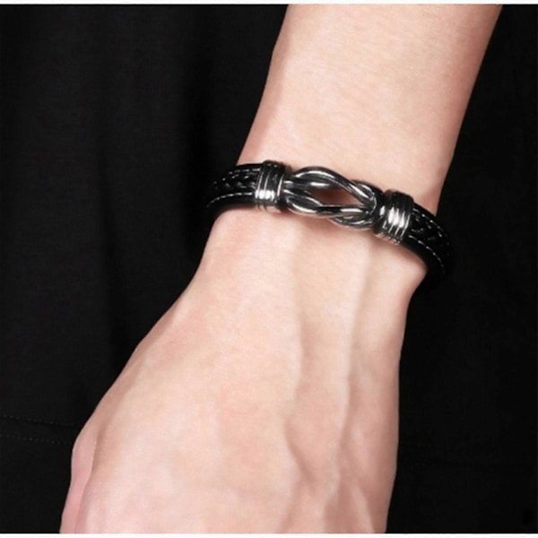 Till Min Son/Barbarn Armband med Kort, Herrarmband, Son/Barbarn Inspirerande Födelsedagspresent för Män