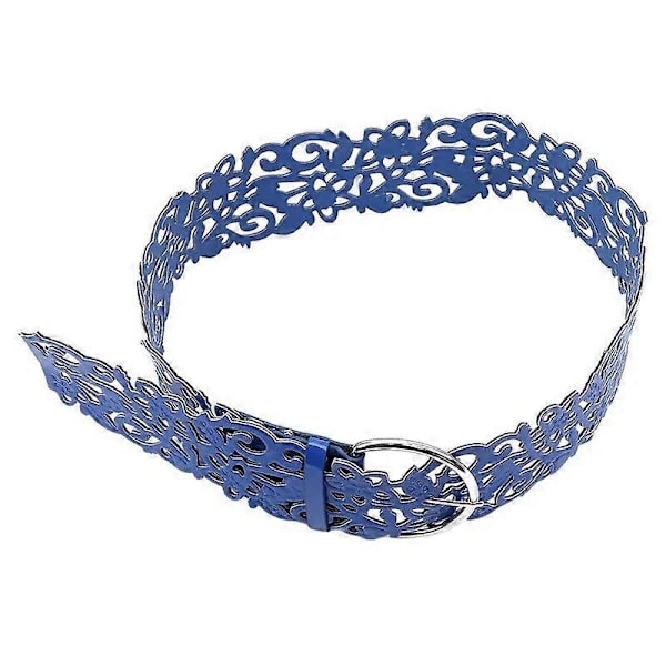 Retro Ihålig Dambälte Mode Utskuren Blombälte Blomma Cummerbund Dekoration Bred Rem Bälte Dam Midjeband Bälten För Klänning