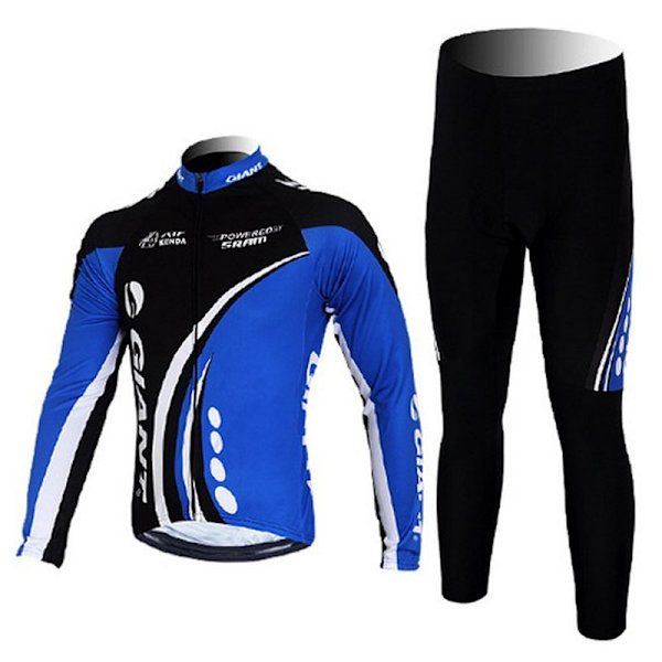 2023 GIANT Pyöräilyjersey Set Syksyn pitkähihainen Ropa Ciclismo Miesten Pyöräilyvaatteet Pyöräilyvaatteet Pyöräilyvaatteet MTB Maantiepyöräpuku Maillot White M