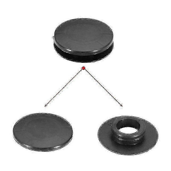 4x Bilmatte Tepper Gulv Festeklips Klemmer Klemmer Fin Svart For - 6680520