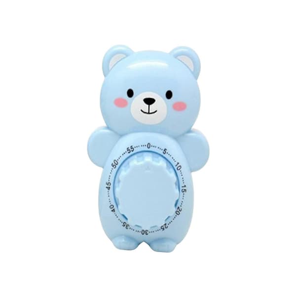 Bjørn Timer Digital Timer Kjøkkentimer Timer Klokke for Kontor Baking blå