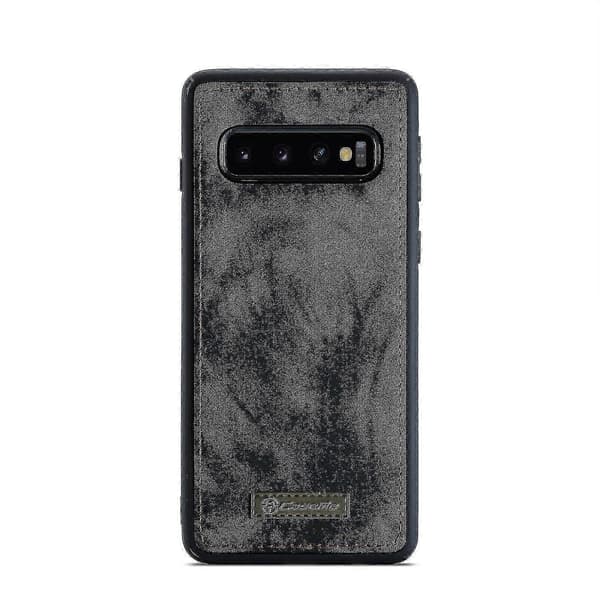 Avtakbart læretui for Caseme-008 Galaxy S10 5G Black