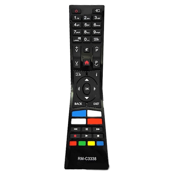 Fjernkontroll for TV, erstatning TV-fjernkontroll RM-C3338 for LT24C680