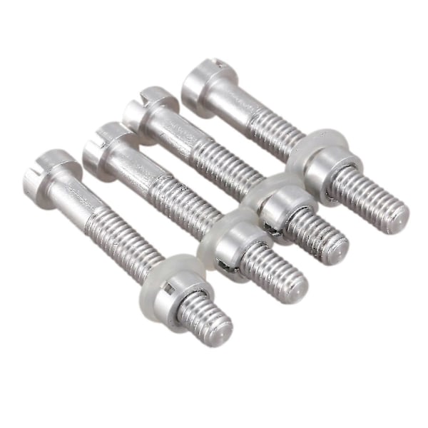 4 stk M2.5x18.5mm platespiller platespiller skruer, maskinvare erstatning headshells stylus montering vinyl