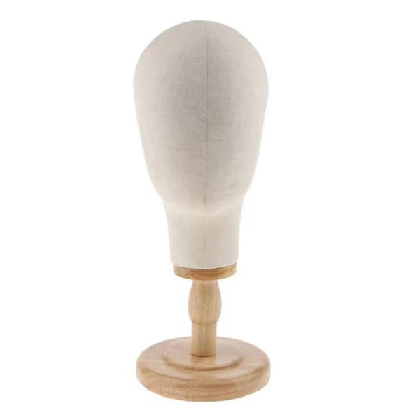 22 Wig Head Canvas Block For Head Mannequin Wig Display Styling Head