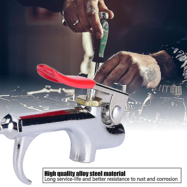 12mm Mini Luftblåsepistol Legering Stål Pneumatisk Pistol Kompressor Støvfjerningsmiddel