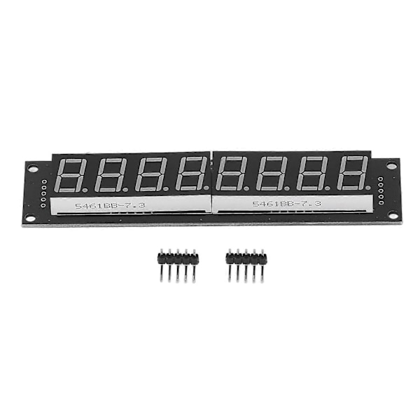 Blå LED Segmentdisplay Tub 8 Siffror 0.56in Digital Drivmodul 74HC595 5V 3 Pin IO