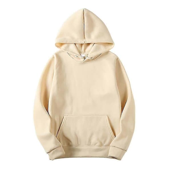 Hettegensere for kvinner, bomullsgenser Light brown XL