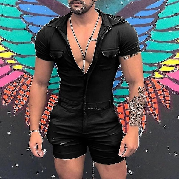Herr Jumpsuits Shorts i Ett Stycke, Casual Mode