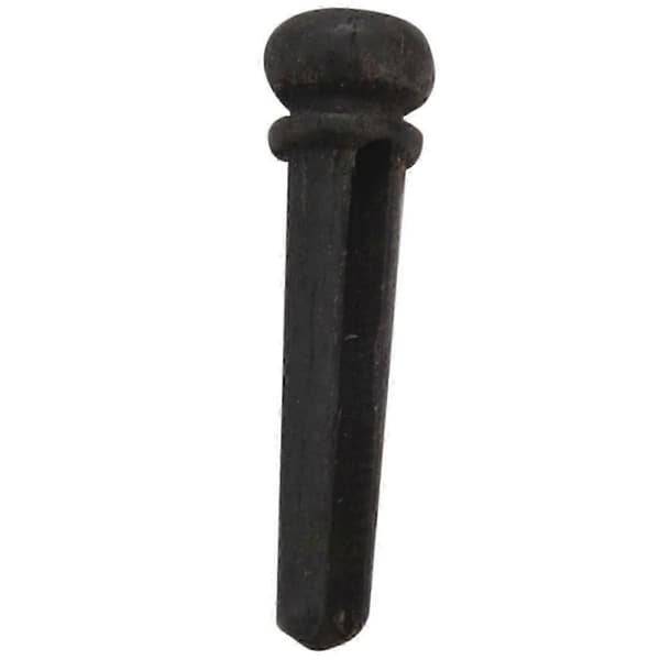 36 st Svarta Ebenholts Gitarrstall Benstift Set med Grön Abalone Prick för Akustisk Gitarr Tillbehör