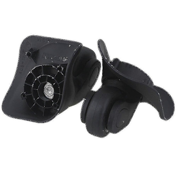 1 par 91x107x49mm Stor Sort Kuffertskuffert 360swivel Hjul