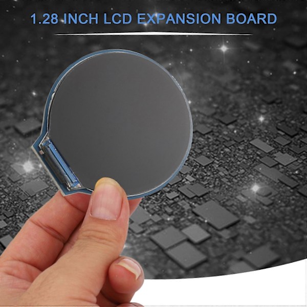 1.28 tuuman pyöreä LCD-näyttömoduuli GC9A01 SPI-tiedonsiirto RGB 65K värituki Raspberrille