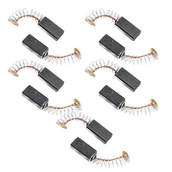 10 Par 12.7 x 5.5 x 4mm Motorkol för Elektrisk Borrmaskin