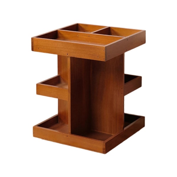 Roterende Kosmetik Opbevaringsboks Soveværelse Kollegium Hjem Skrivebord 360° Organizer