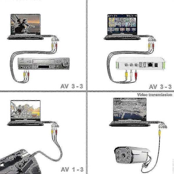 Vhs Digitaaliseksi Muuntaja Videonkaappauskortti Muuntaa Sovittimen, Vhs Digitaaliseksi Usb-kaappari Tukee Ntsc:tä