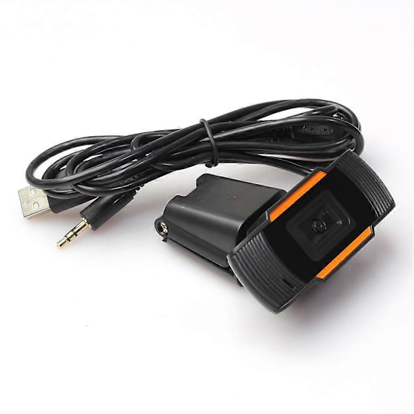 CMOS Clip-On PC-kamera Roterbar for bærbar datamaskin Tilbehør Ingen driver Universell gave Full HD Webkamera Plug and Play USB 2.0