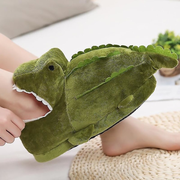 Pehmoiset krokotiilitossut Funny Animal Home Slipper House -kengät naisille, miehille