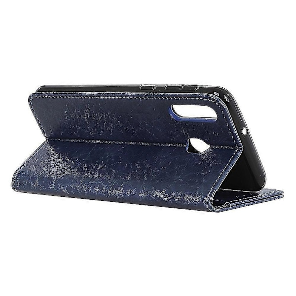 Magnetisk Crazy Horse Tekstur PU-deksel for Huawei Y6 2019