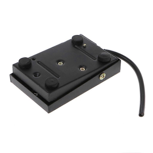 AC 250V 10A Kraftig Metall Momentan Elektrisk Ström Antisladd Fotpedal Brytare
