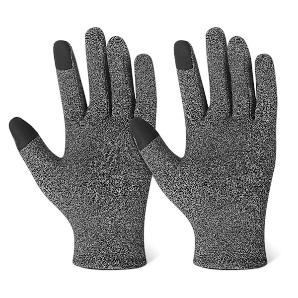 Full Compression Handskar Pekskärm Full Finger Handske Reumatoid Artrit Handstöd för Kvinnor M