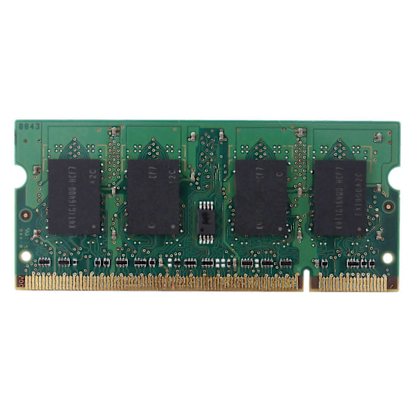 2x DDR2 1GB Notebook RAM Hukommelse 2Rx16 800MHz PC2-6400S 200 Pins SODIMM Laptop Hukommelse