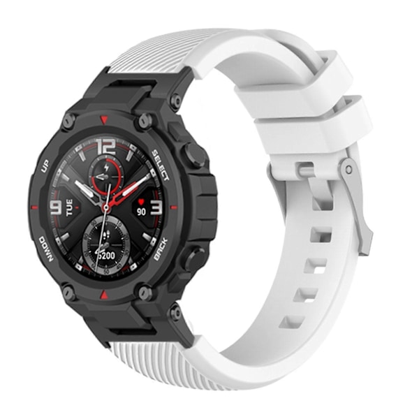 Klokkerem Myk Pustende Vanntett Silikon Armbånd Erstatning for Huami Amazfit T-Rex/T-Rex Pro