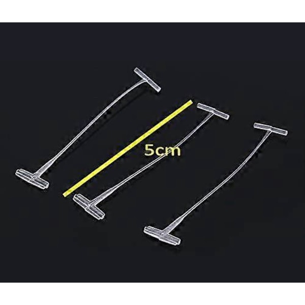 5000 x blanka kimble strips fästtrådar reservdelar prislappar fästnålar för märkningspistol, 50 mm längd