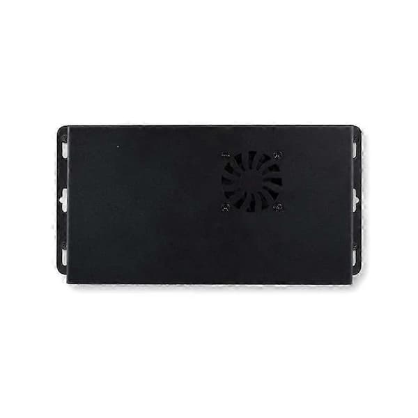Kompatibel med Compute Module 5 IO Board Metal Case med integreret køleventilator og effektivt design Black