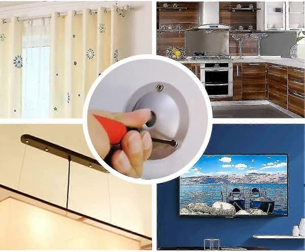 60 Stycken Gipsankare, Gipsankare Med Skruvar, Gipsvägg