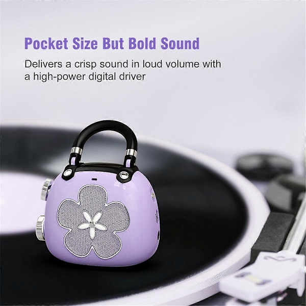 Mini Bluetooth 5.3 Högtalare Candy 5W Söt MP3 Musikspelare, B