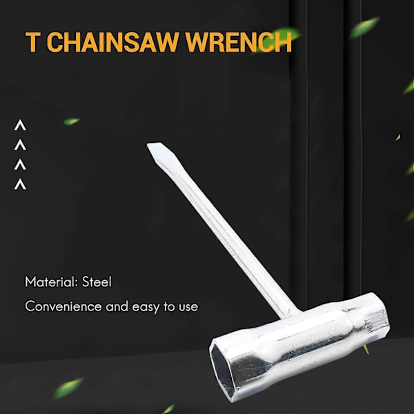 Laipan mutteriavaimen T-ketjusahaväännin 1/2 tuumaa (13 mm) x 3/4 tuumaa (19 mm)