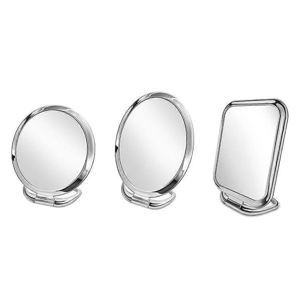 Bærbart Rejse Folde Bordplade Spejl Makeup Stand Spejl