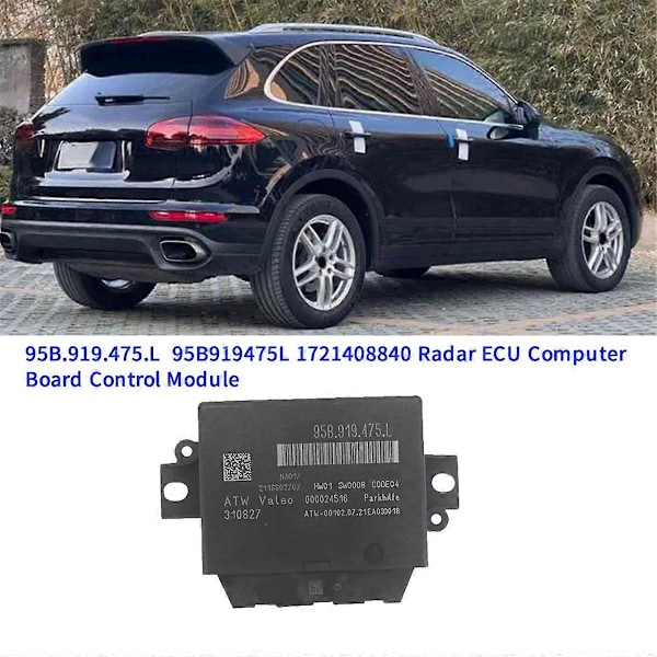 95B.919.475.L Radar ECU Computer Board Kontrolmodul til 14-18