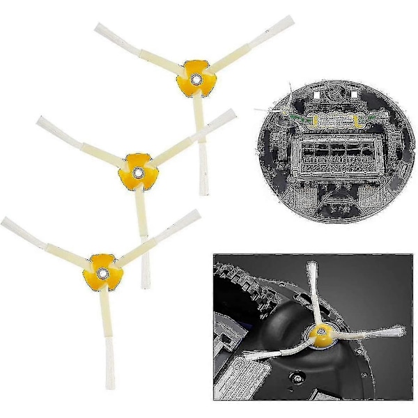 Harjojen vaihtosarja varaosat yhteensopiva Irobot Roomba 800 860 870 880 890 ja 900 960 980 -sarjojen kanssa - 14 kpl pakkaus - HYJ